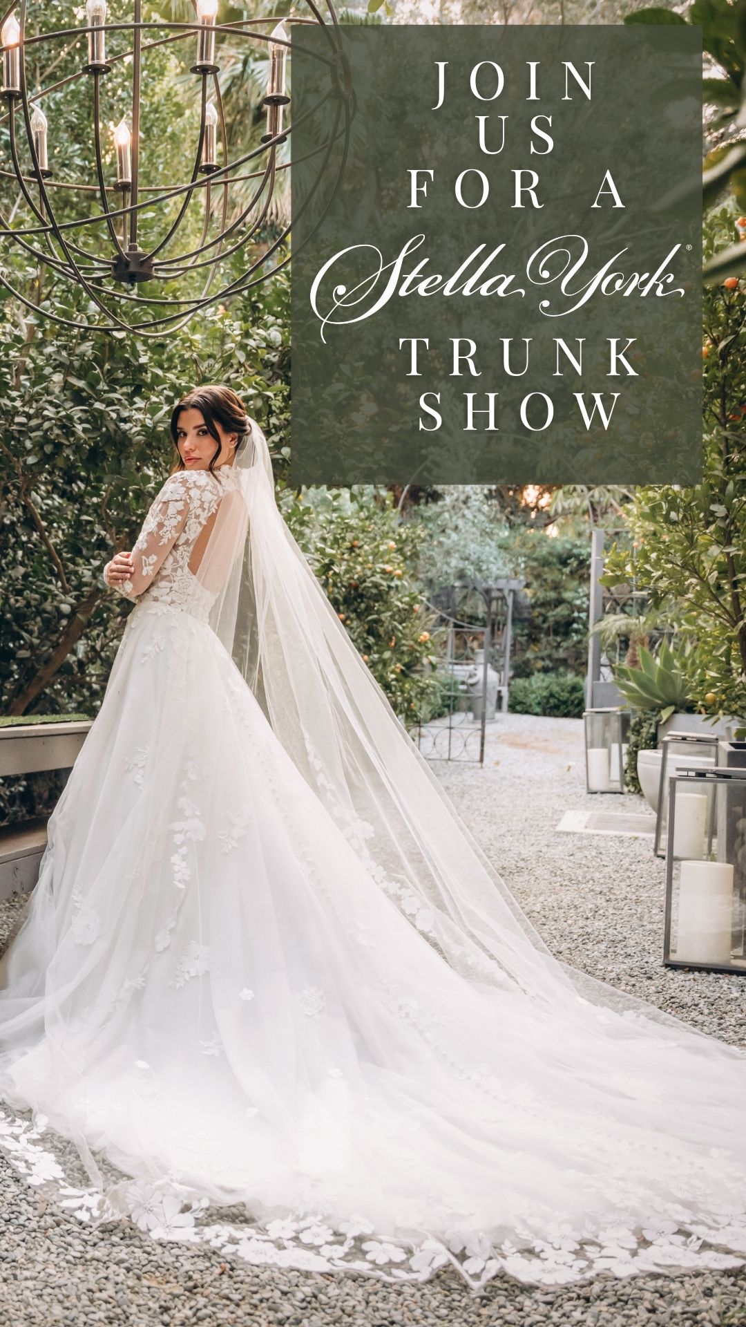 Stella York wedding gown — trunk show at Suite Bridal, Buckhead Atlanta